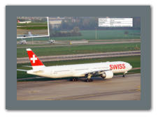 Swiss Boeing 777 3DE(ER7) - HB JNB