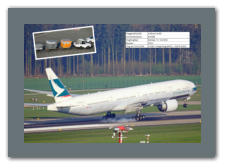 Cathay Pacific Boeing 777-367(ER) B-KQM