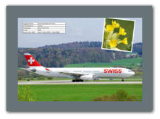 Swiss Airbus A330-343 HB-JHA