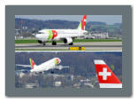 Germania Airbus A321-211 HB-JOI (oben), TAP Portugal Airbus A319-112 CS-TTQ (unten)