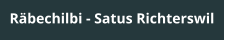 Räbechilbi - Satus Richterswil