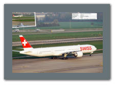 Swiss Boeing 777 3DE(ER7) - HB JNB