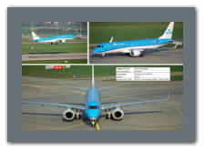 KLM Embrear ERJ-190STD PH-EZG