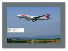 Swiss Airbus A330-343 HB-JHF