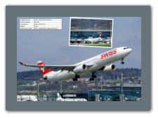 Swiss Airbus A330-343 HB-JHB