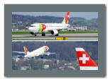 Germania Airbus A321-211 HB-JOI (oben), TAP Portugal Airbus A319-112 CS-TTQ (unten)